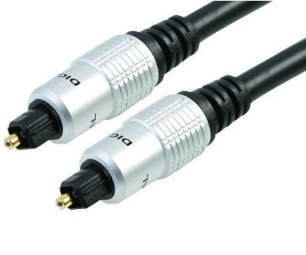  <B>Audio Cable:</b> Hight Quality Toslink Digital Audio Optical Cable - 3m  